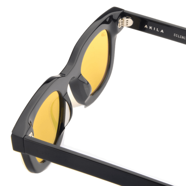 Apollo / Black Acetate & Yellow Lens - Shade Files
